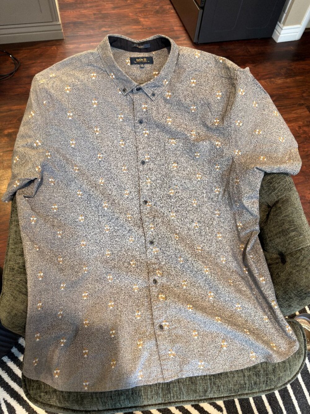 Mens XXL Roark SS Button up